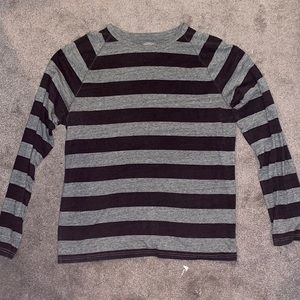 American Eagle- Striped Long Sleeve T-Shirt (Lg)
